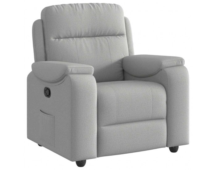 Sonata H Recliner Chair Cloud Grey Fabric