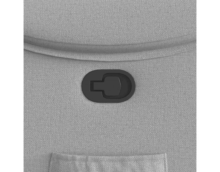 Sonata H Recliner Chair Cloud Grey Fabric