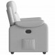 Sonata H Recliner Chair Cloud Grey Fabric