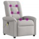 Sonata H Масажен стол за лежанка Cloud Grey Fabric
