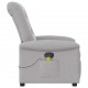 Sonata H Масажен стол за лежанка Cloud Grey Fabric
