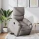 Sonata Fotoliu electric rabatabil cu ridicare, gri taupe, textil