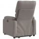 Sonata Fotoliu electric rabatabil cu ridicare, gri taupe, textil
