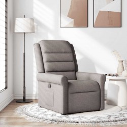 Sonata Fotoliu rabatabil, gri taupe, material textil