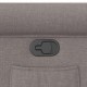 Sonata Fotoliu rabatabil, gri taupe, material textil