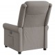 Sonata Fotoliu rabatabil, gri taupe, material textil
