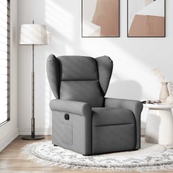 Sonata Fotoliu rabatabil, gri închis, material textil
