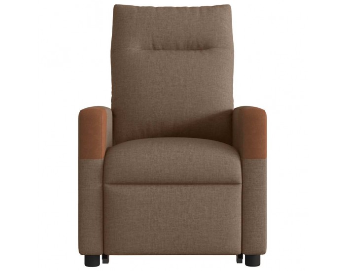 Sonata Fotoliu electric de masaj rabatabil cu ridicare, maro, textil