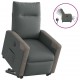 Sonata Fotoliu electric rabatabil cu ridicare, gri închis, textil