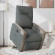 Sonata Fotoliu electric rabatabil cu ridicare, gri închis, textil