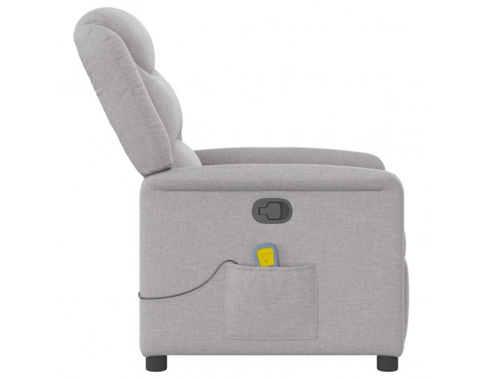 Sonata H Масажен стол за лежанка Cloud Grey Fabric