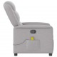 Sonata H Масажен стол за лежанка Cloud Grey Fabric