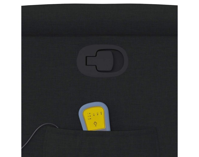 Sonata H Масажен наклоняем стол, черен, текстил