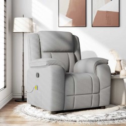 Sonata H Масажен стол за лежанка Cloud Grey Fabric - Fotolii