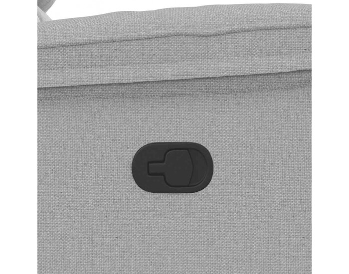 Sonata H Масажен стол за лежанка Cloud Grey Fabric