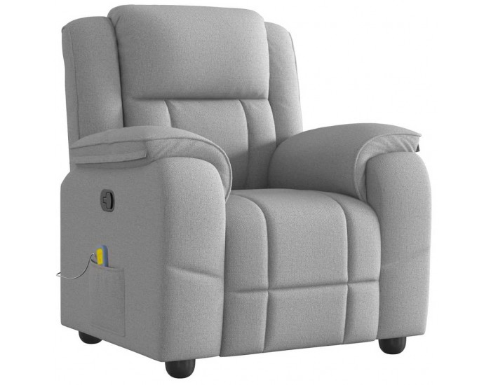 Sonata H Масажен стол за лежанка Cloud Grey Fabric