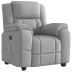 Sonata H Масажен стол за лежанка Cloud Grey Fabric