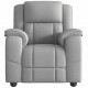 Sonata H Масажен стол за лежанка Cloud Grey Fabric
