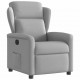 Sonata H Recliner Chair Cloud Grey Fabric