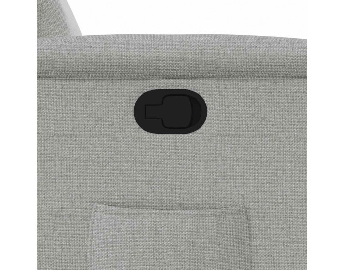 Sonata H Recliner Chair Cloud Grey Fabric