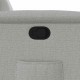 Sonata H Recliner Chair Cloud Grey Fabric