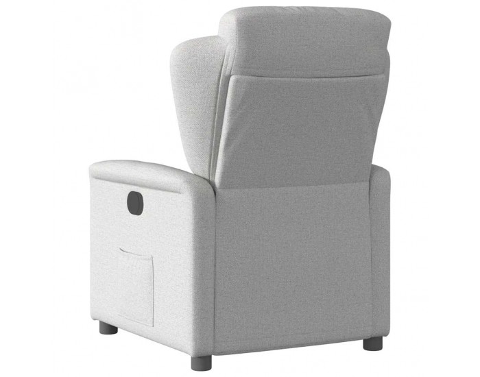 Sonata H Recliner Chair Cloud Grey Fabric