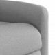 Sonata H Recliner Chair Cloud Grey Fabric