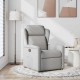Sonata H Recliner Chair Cloud Grey Fabric