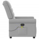 Sonata H Масажен стол за лежанка Cloud Grey Fabric