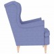 Sonata H Кресло Jeans Blue 74x84x100 cm Fabric