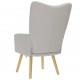 Sonata H Релаксиращ стол Cloud Grey Fabric