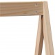 Sonata H Покрив за детско легло, 209x95,5x88 см, бор масив