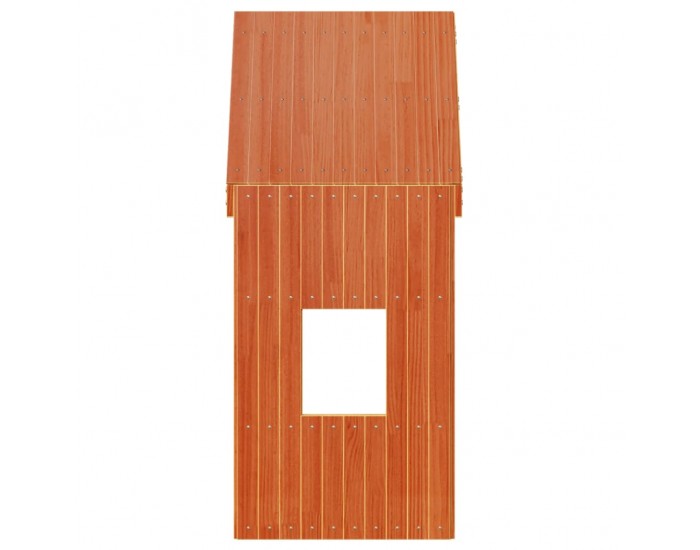Sonata H Покрив за детско легло, восъчнокафяв, 60x99x139,5 см, бор масив