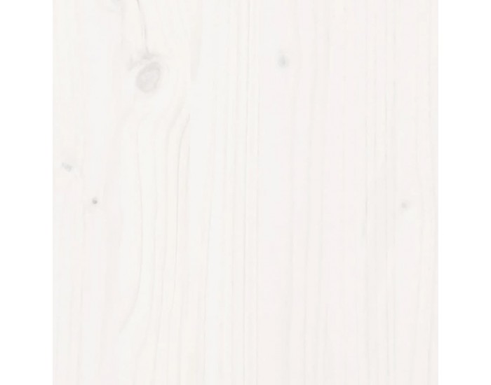 Sonata H Покрив за детско легло, бял, 217x85,5x154 см, бор масив