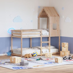 Sonata H Покрив за детско легло, 60x89x134,5 см, бор масив - Paturi pentru copii