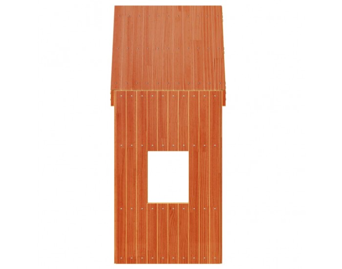 Sonata H Покрив за детско легло, восъчнокафяв, 60x89x134,5 см, бор масив