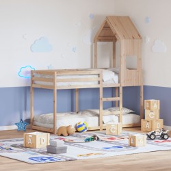 Sonata H Покрив за детско легло, 55x99x139,5 см, бор масив - Paturi pentru copii