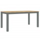 Sonata H Трапезен комплект от 4 части Panama, сив бор масив