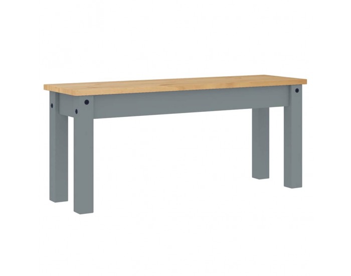 Sonata H Трапезен комплект от 3 части Panama, сив бор масив