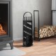 Sonata H Комплект инструменти за камина от 5 части 23x15x66 см стомана