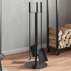 Sonata H Комплект инструменти за камина от 4 части 22x59 см стомана - Pentru șeminee, coșuri de fum și sobe pe lemne