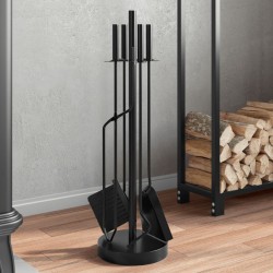 Sonata H Комплект инструменти за камина от 5 части 18x66 см стомана - Pentru șeminee, coșuri de fum și sobe pe lemne