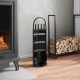 Sonata H Комплект инструменти за камина от 5 части 23x15x66 см стомана