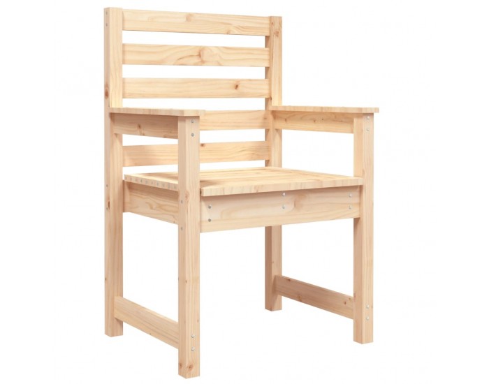 Sonata H Градински столове 2 бр меденокафяви 60x48x91 см бор масив