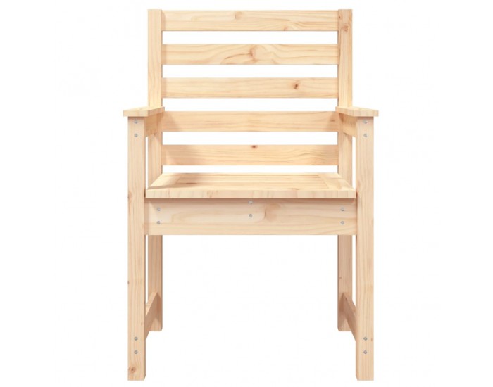 Sonata H Градински столове 2 бр меденокафяви 60x48x91 см бор масив