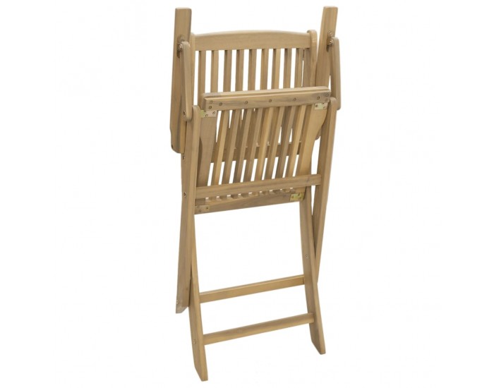 Sonata H Сгъваеми градински столове, 4 бр, 57,5x54,5x90 см, акация масив