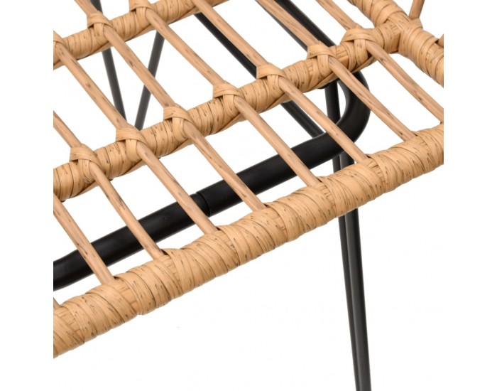 Sonata H Градински столове 2 бр с подлакътник 56x64x80 см PE ратан