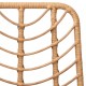 Sonata H Бар табуретки 2 бр 45x56x103,5 см PE ратан и стомана