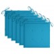 Sonata H Градински трапезни столове, 6 бр, с възглавници, акация масив
