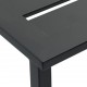 Sonata H Бар табуретки 4 бр черни 38x38x80 см прахово боядисана стомана